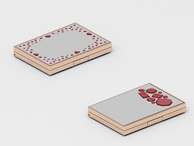 眼影盒化妝品注塑件