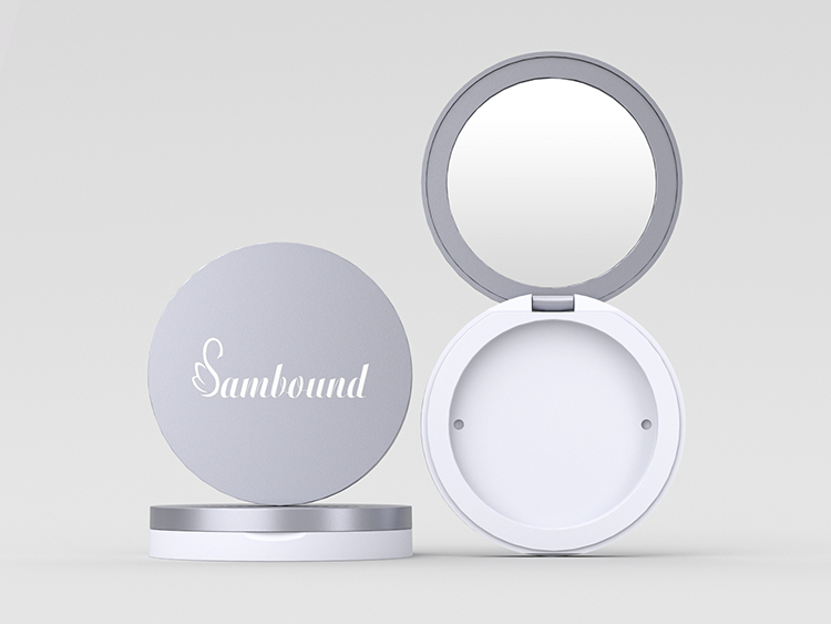 空磁吸蓋粉餅盒包裝注塑加工 空磁吸蓋粉餅盒包裝注塑加工