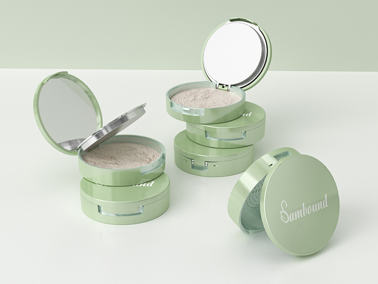 定制定妝粉餅空盒散粉空盒子 定制定妝粉餅空盒散粉空盒子